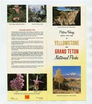 Kodak Picture Taking Yellowstone &amp; Grand Teton National Parks Brochure 1977 - £15.08 GBP