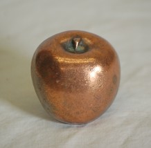 Ajax Cast Copper Cabinet Drawer Knob Apple USA - $9.89