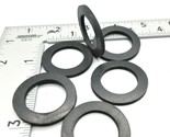 Rubber Flat Washers, 25mm ID x 38mm OD x 3mm Thick, Spacers, Dampeners, ... - $10.27+