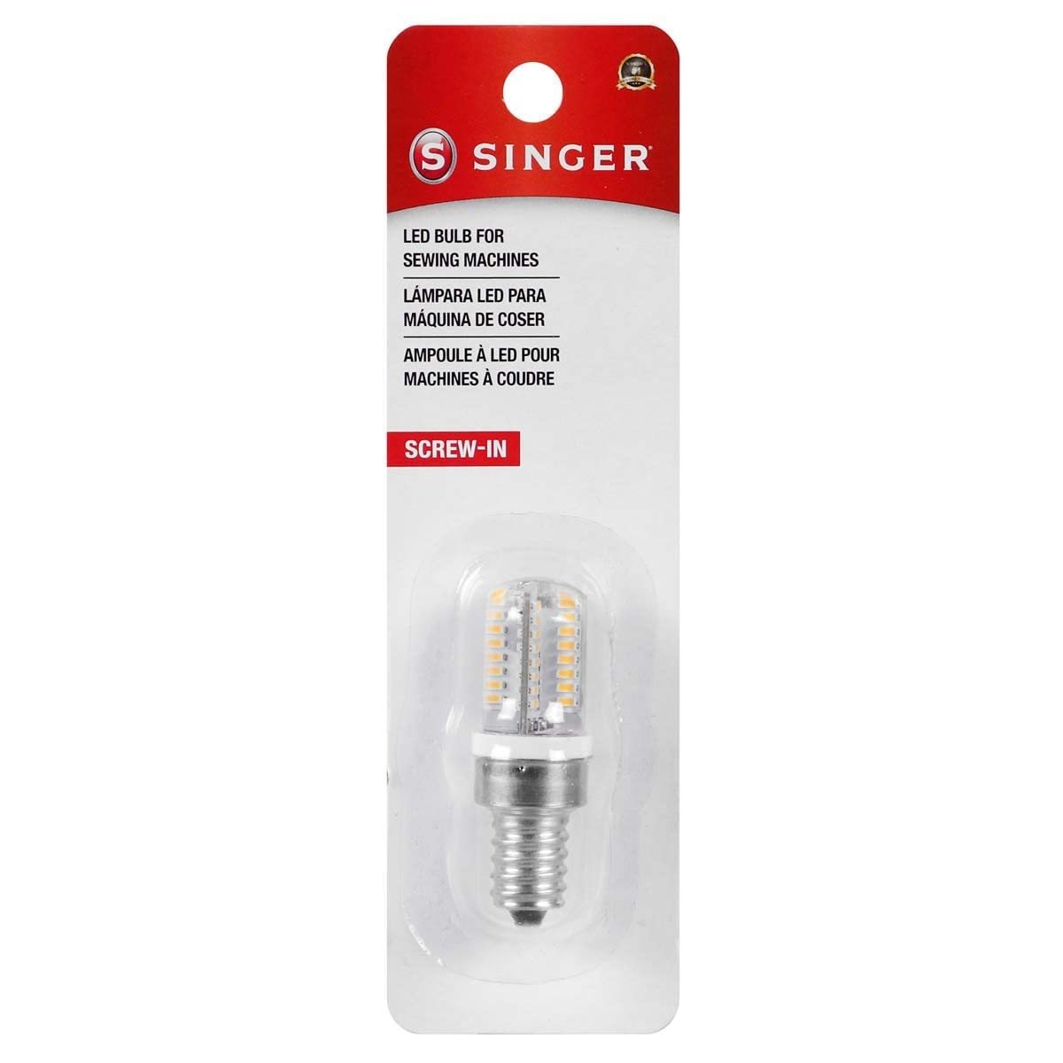 SINGER Screw-in LED Light Bulb for Sewing Machines