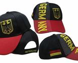 Germany Eagle Deutschland Country Letters Black Red Bill 3-D Embroidered... - $9.89