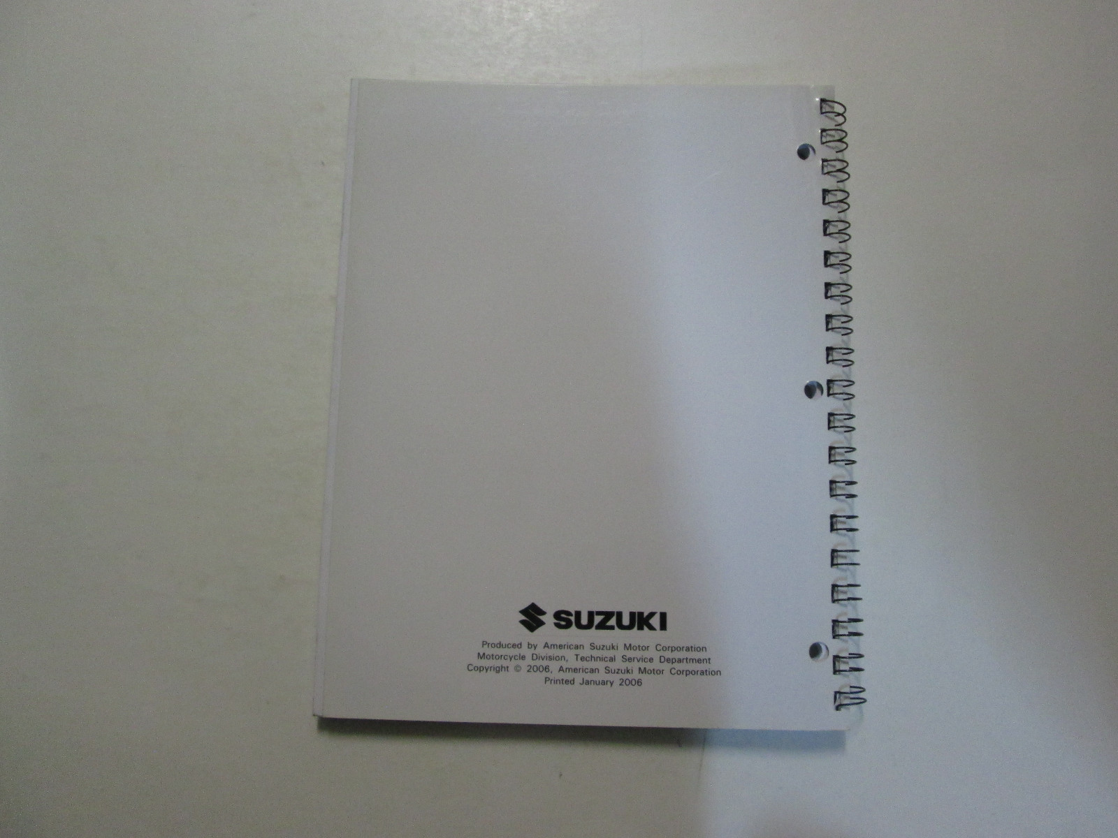 2006 Suzuki New Model Technical Update Seminar Manual FACTORY OEM BOOK 06 DEAL Item image 12