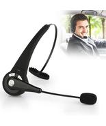 Wireless Headset Truck Driver Noise Cancelling Over-head Bluetooth Headp... - £18.75 GBP