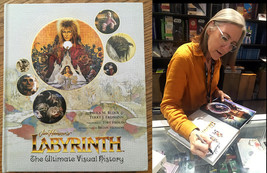 Labyrinth The Ultimate Visual History - Photo And Signed By Lisa Henson, Jim - £108.87 GBP