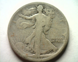 1917-S Reverse Walking Liberty Half Good G Nice Original Coin From Bobs Coins - £15.23 GBP