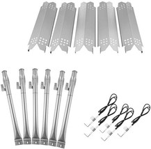 Grill Heat Plates Burners Igniters Stainless Steel Kit For Nexgrill 4/5 ... - $59.38