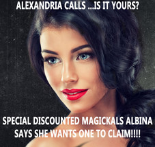 ALEXANDRIA CALLS TO ONE TO OPEN ALL DOORS & BLOCKED ENERGY MAGICK  #9 DISCOUNT - £143.35 GBP