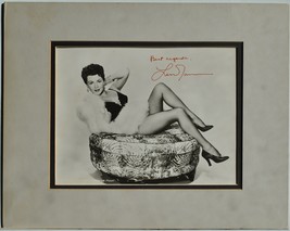 Lana Turner Signed Matted Photo - Ziegfeld Girl - Dr. Jekyll And Mr. Hyde - Some - £270.14 GBP