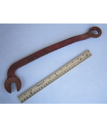 Vintage 16&quot; ANTIQUE WRENCH Box-End 7/8&quot; Weighs 1 lb, 8 oz [Z88] - £12.61 GBP