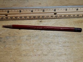 Vintage Eberhard Faber COLORBRITE Pencil Med Red 2126 WOOCLINCHED USA Made - $17.12