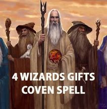 HAUNTED 50X COVEN CAST FOUR WIZARD GIFTS MAGICK Witch Cassia4 Magick Albina image 2