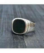 Natural Bloodstone Ring, 925 Silver, April Birthstone, Christmas Gifts M... - £65.88 GBP