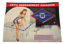 397th Bombardment Squadron Willabee Ward WWII Air Patch Emblem Card Night - $18.95