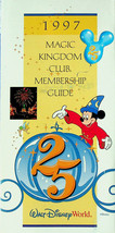 Magic Kingdom Club Membership Guide (1997) - WDW 25th Anniversary - Vintage - £11.04 GBP