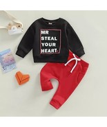 NEW Valentine&#39;s Day Mr Steal Your Heart Boys Outfit Set - €7,75 EUR
