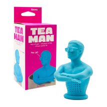 GAMAGO Tea Man Tea Infuser - 100% Silicone Non-Toxic Reusable Loose Tea Steeper  - £6.06 GBP