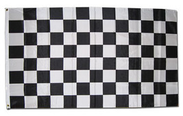 Checkered - 3&#39;X5&#39; Polyester Flag - £12.33 GBP