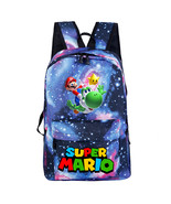 WM Super Mario Backpack Daypack Schoolbag Bookbag Starry Sky Yoshi - $32.81 CAD