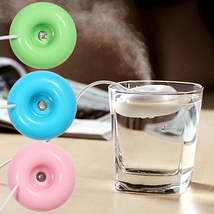 Mini Portable Donut USB Air Humidifier Purifier - £18.58 GBP