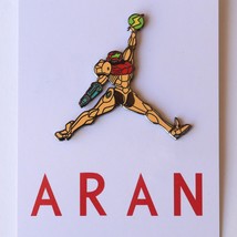 Air Samus Aran Super Metroid x Jumpman Enamel Pin Figure (Classic Suit) Prime - £23.90 GBP