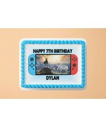 Personalized Edible Birthday Cake Topper/ Peel like a sticker - $13.52 CAD