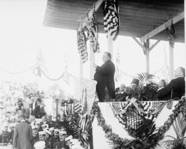 President William Howard Taft speaks at dedication Columbus Monument Pho... - £6.93 GBP+