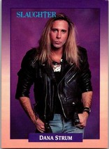 1991 Brockum RockCards Dana Strum #161 Trading Card Slaughter - $1.60