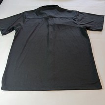 Tru-Spec RN#147495 Men's Black Snap Button Collar Shirt Short Sleeve Size Medium image 9