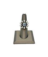 Ring Nicky Butler NB 925 Moonstone Pearl Ring Size 6 Sterling Silver Marked - £43.04 GBP