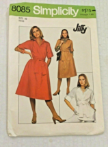 Sewing Pattern Vintage Simplicity 8085 Pullover Dress or Top - £3.82 GBP
