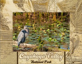 Cuyahoga Valley National Park Laser Engraved Wood Picture Frame (5 x 7) - £24.35 GBP