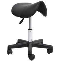 Ergonomic Rolling Saddle Stool with Swivel and Adjustable Height for Spa, - $1,816.92 MXN