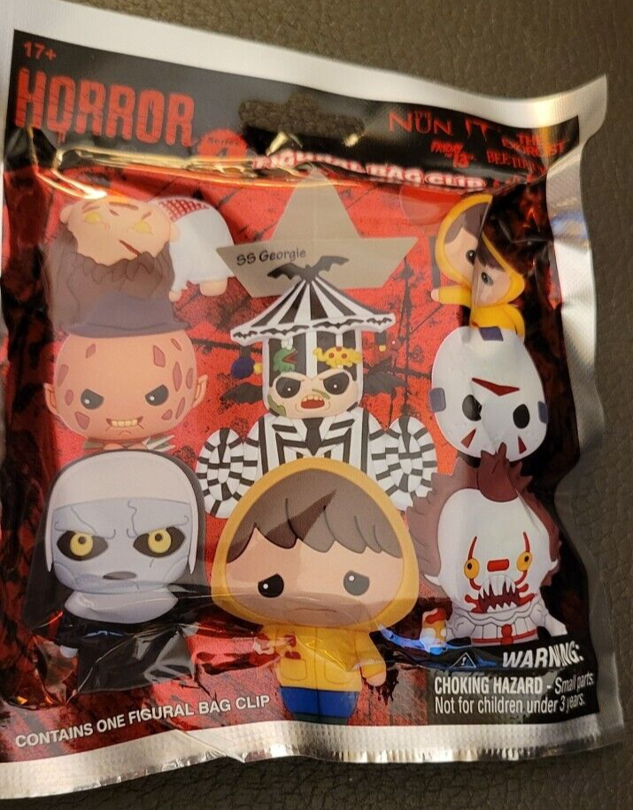 Horror Series 4 Figural Bag Clip Keyring - YOU CHOOSE - £12.78 GBP