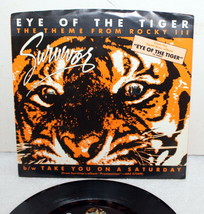 Survivor ~ Eye of The Tiger Rocky III 45 RPM Record + Picture Sleeve ZS5-02912 - £7.23 GBP