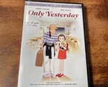 Only Yesterday DVD Anime Movie Studio Ghibli NEW SEALED - $9.89