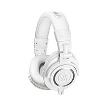 Audio Technica ATH-M50xWH Professional Monitor Headphones, White - $169.99
