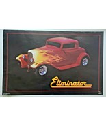 Vintage 1988 ZZ Top Eliminator Poster 34&quot; X 22&quot; NOS 218 - £18.37 GBP