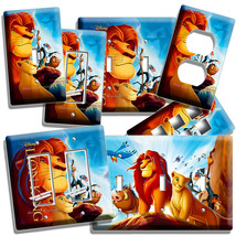 Lion King Simba Timon And Pumbaa Light Switch Outlet Wall Plates Kids Room Decor - £9.14 GBP+