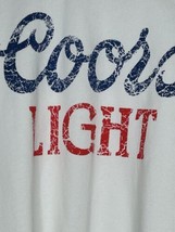 The Laundry Room Women&#39;s Coors Light Sweatshirt Oversized XS White - £36.98 GBP