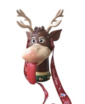 Disneyland Sipper Cup Disney Parks Reindeer Jingle Bell 2022 Christmas P... - $34.12