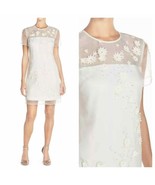 Ted Baker London &#39;Findon&#39; Embellished Silk Organza Dress, NWT, MSRP $369 - £139.64 GBP