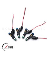 Set 4 1200cc fuel injector for MITSUBISHI EVO X 4B11T BOSCH style EV14 Evolution - $203.71