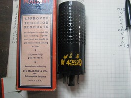 By Tecknoservice Valve Of Old Radio 5607 Muter Ballast NOS - £30.20 GBP
