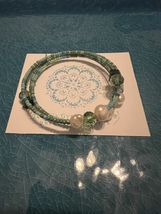 Green Ocean Wrap Bracelet - £16.07 GBP