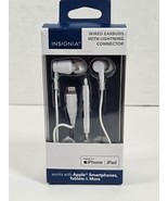 Insignia - Wired Connector Earbud Headphones For Apple Devices - White - $202.90 MXN