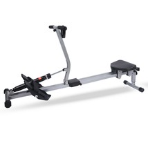 Fitness Rowing Machine Rower Ergometer, with 12 Levels of Adjustable Res... - £117.04 GBP