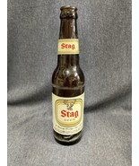 Vintage Stag Beer paper label Beer Bottle A Brewing Heritage Since 1851 - £4.49 GBP