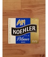 Lot Of 10 KOEHLER Pilsener Beer Labels - £6.12 GBP