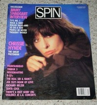 The Pretenders Spin Magazine Vintage 1986 Chrissie Hynde Timbuk 3 B-52&#39;s  - $24.99