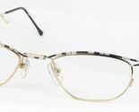 Vintage Moda Optica MO 2635 A21 Oro Nero Argento Occhiali da Sole 48-19-... - $61.94